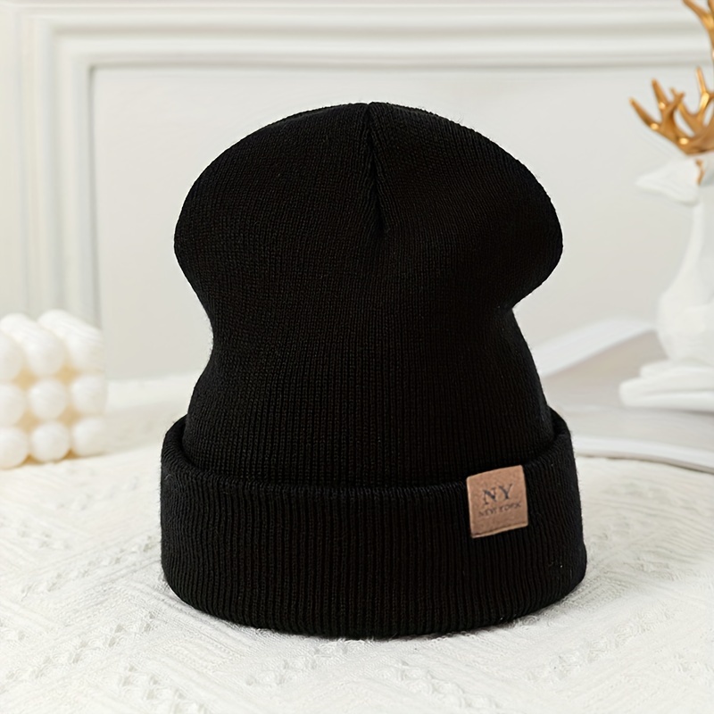Teenager Autumn Winter Hat Easy Versatile Fashion Knit Cap Warm Slouchy Beanie
