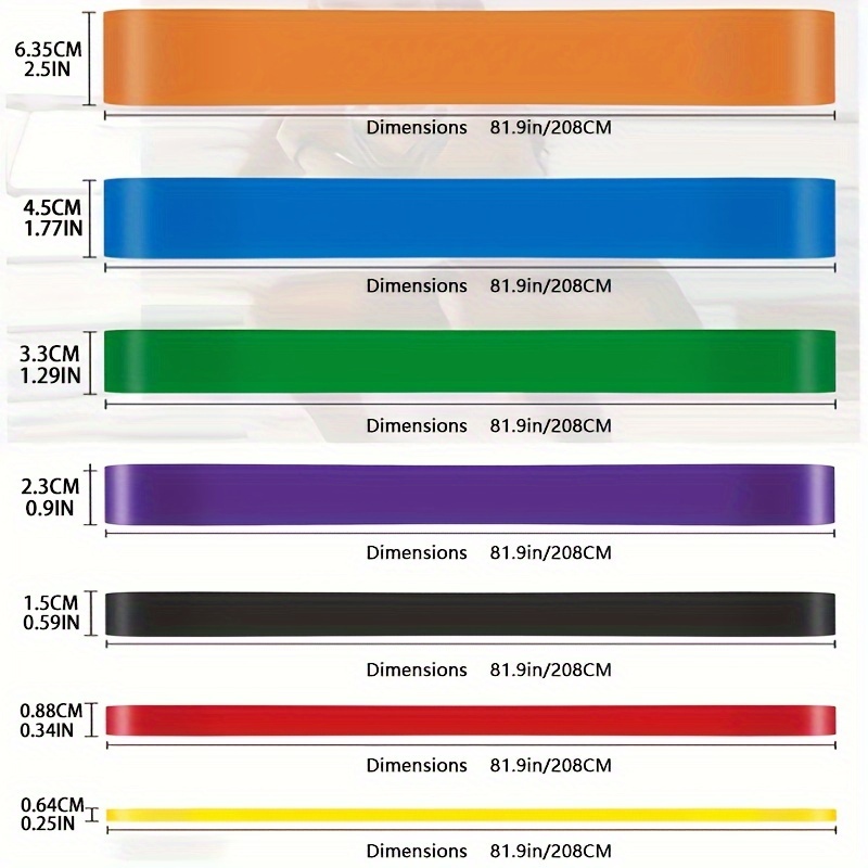 Resistance bands color online strength