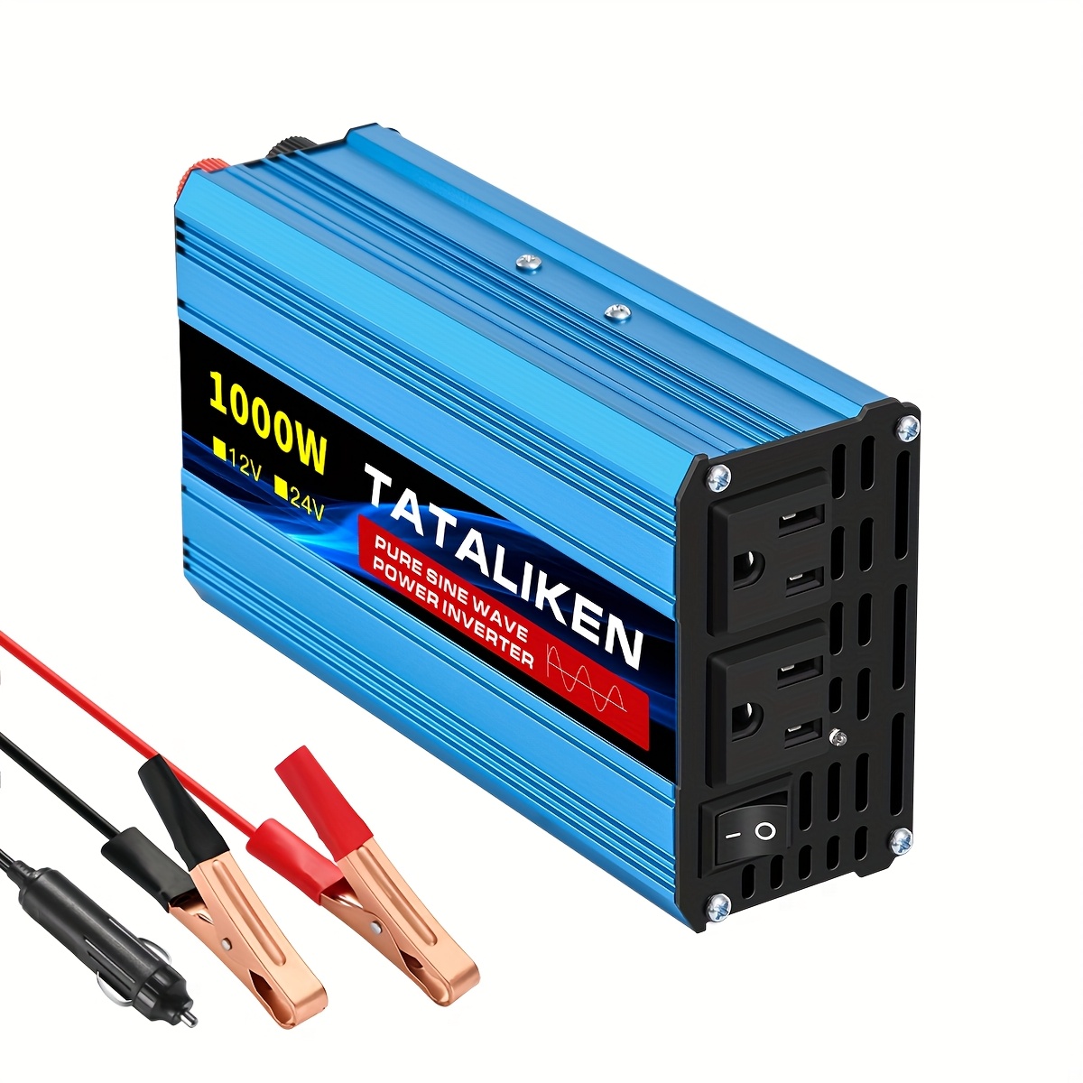 

Pure Sine Inverter 1000w/400w Vehicle Power Inverter 12v To 110v Socket Transformer, Vehicle And Marine Universal Portable Automatic Power Adapter