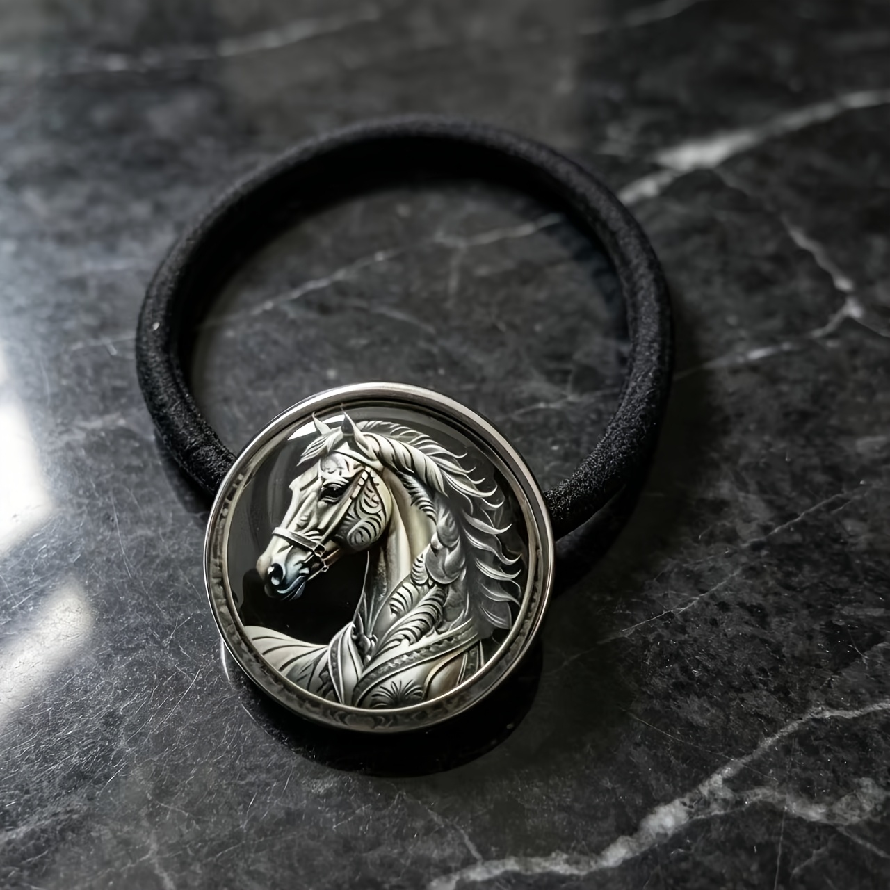 TEMU Horse Hair Tie, A Simple And Stylish Hair Accessory, Suitable For Daily Wear And As A Holiday Gift
