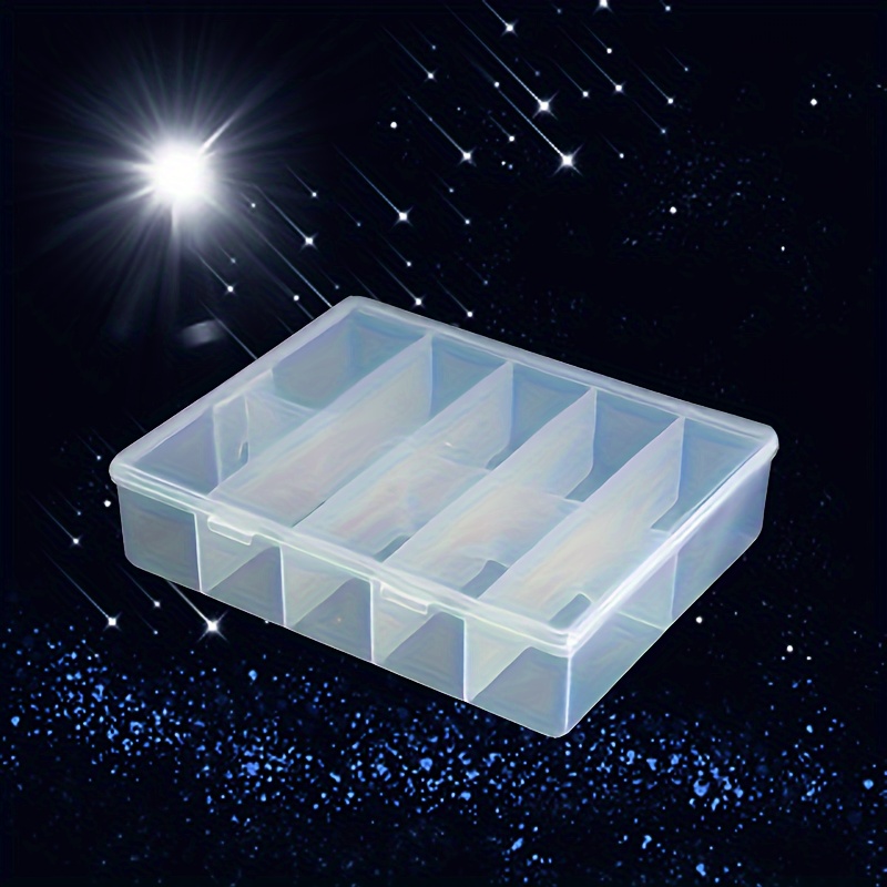 Shznv Pack Mini Storage Box, Small Clear Storage Box With Plastic Lids, Storage Containers ,for Card, Tiny Bead, Jewerlry, Craft Accessories