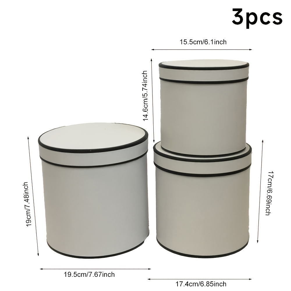 TEMU 3pcs Set Of Gift Boxes, Suitable For Multiple , Essential For Gifting, High-end Texture, For Holidays, Birthdays, , Surprise Gift Boxes, Empty