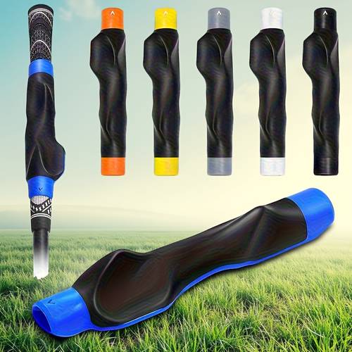 golf grip trainer accessory for enhancing hand placement
