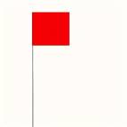 100pcs durable red pvc marking flags versatile outdoor garden yard stakes for landscaping irrigation more no batteries required