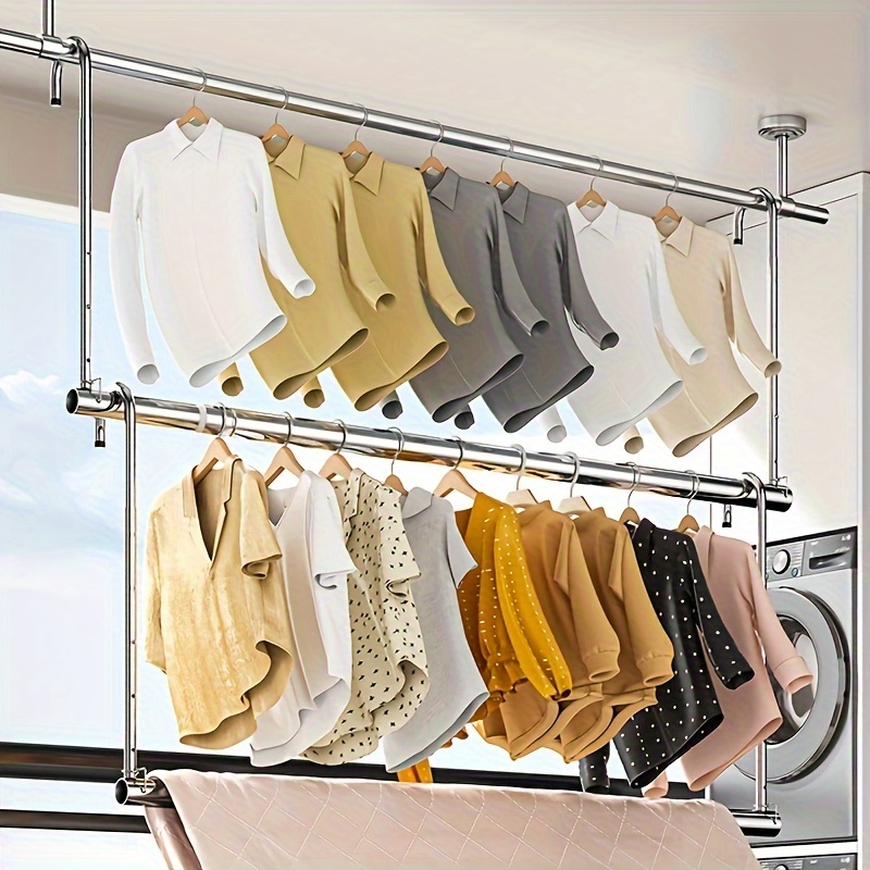 tendedero ropa ajustable pared plegable extensible Temu Colombia