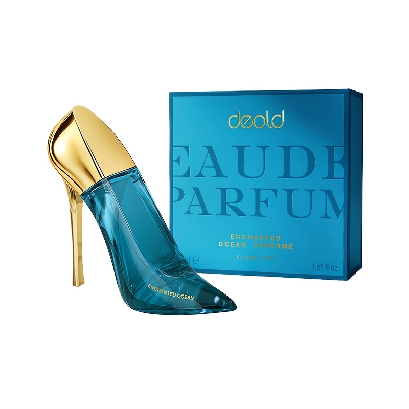 Image of Exquisite! High Heel Shaped Elegant Bottle, Gourmand Long-lasting Women's Edp, Luxury Dupe Niche Perfume, For Perfume Lovers, Gift Box Packaged For Gifting