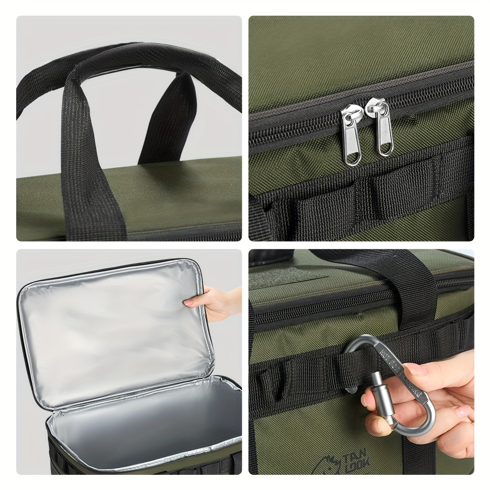 Outdoor Tactical Insulated Cooler Bag for Camping