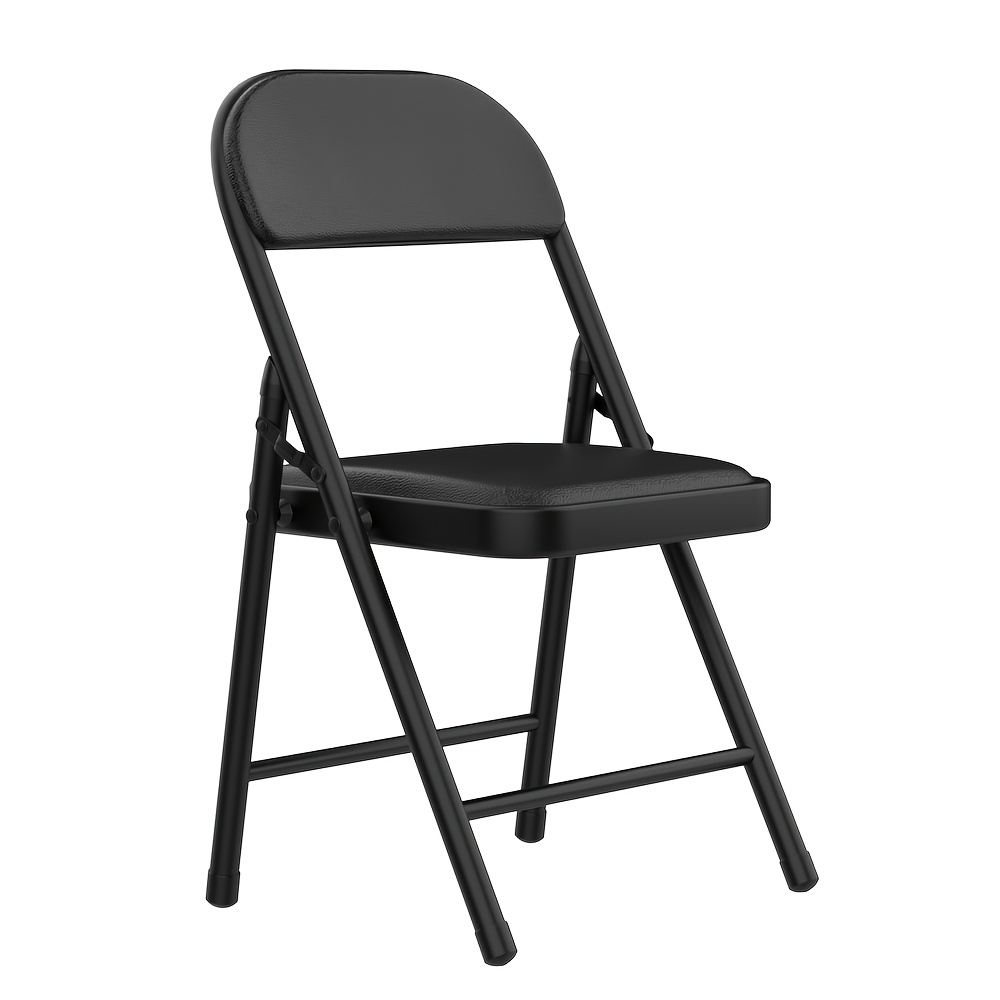 TEMU Set van 1 stoel (keuken, eetkamer, lounge of bureaustoel) geschikt voor keuken, slaapkamer of woonkamer; 41X41X74 cm; Zwart
