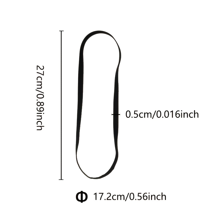TEMU Cinghia per grande, lunghezza piegata 270mm, 峖172mm, larghezza 5mm, spessore 0.6mm, cinghia per , cinghia per , cinghia piatta di trasmissione