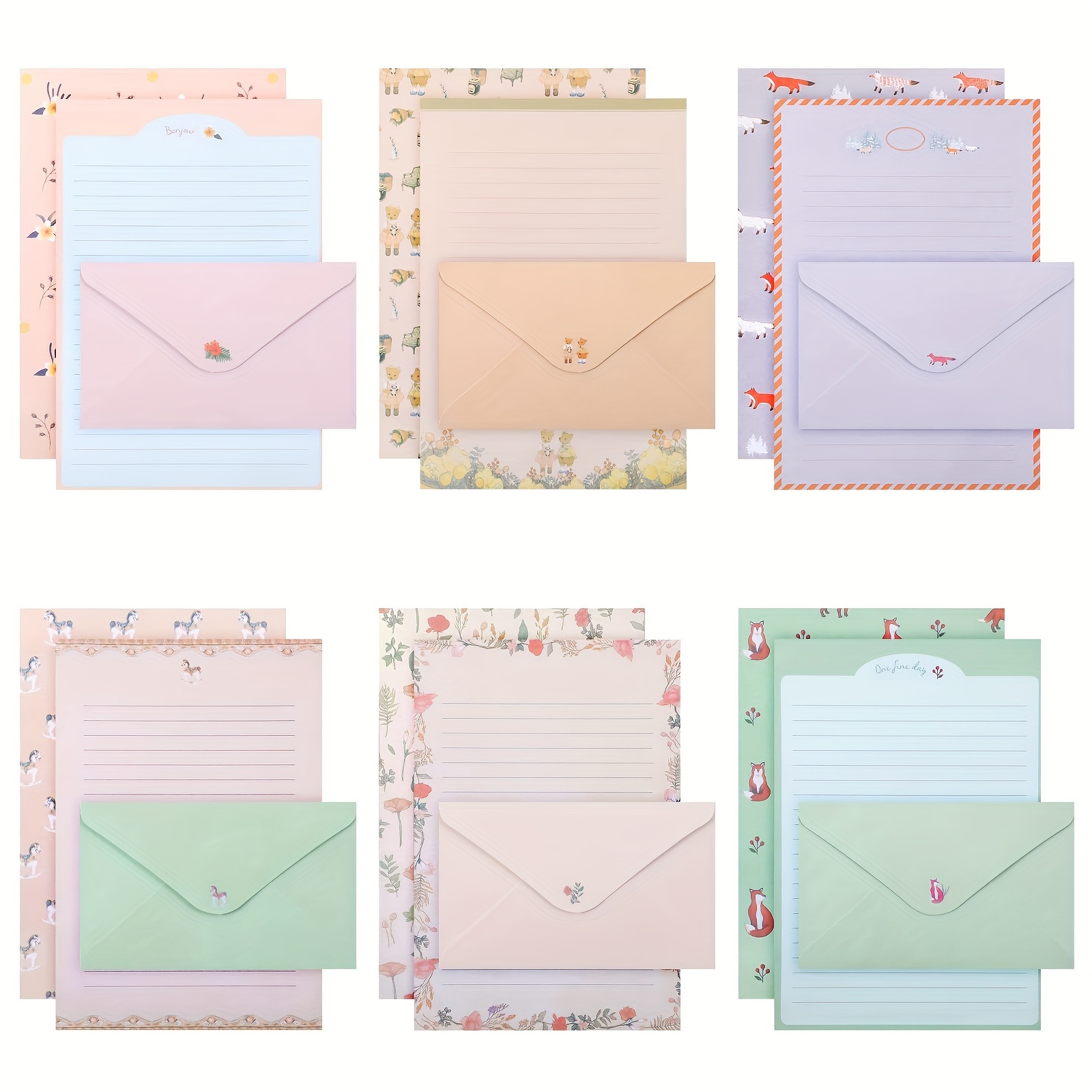 

54pcs Of And Envelopes Set, 36pcs Of + 18 Envelopes A5 Size Set Suitable For , , Ceremonies, Greeting