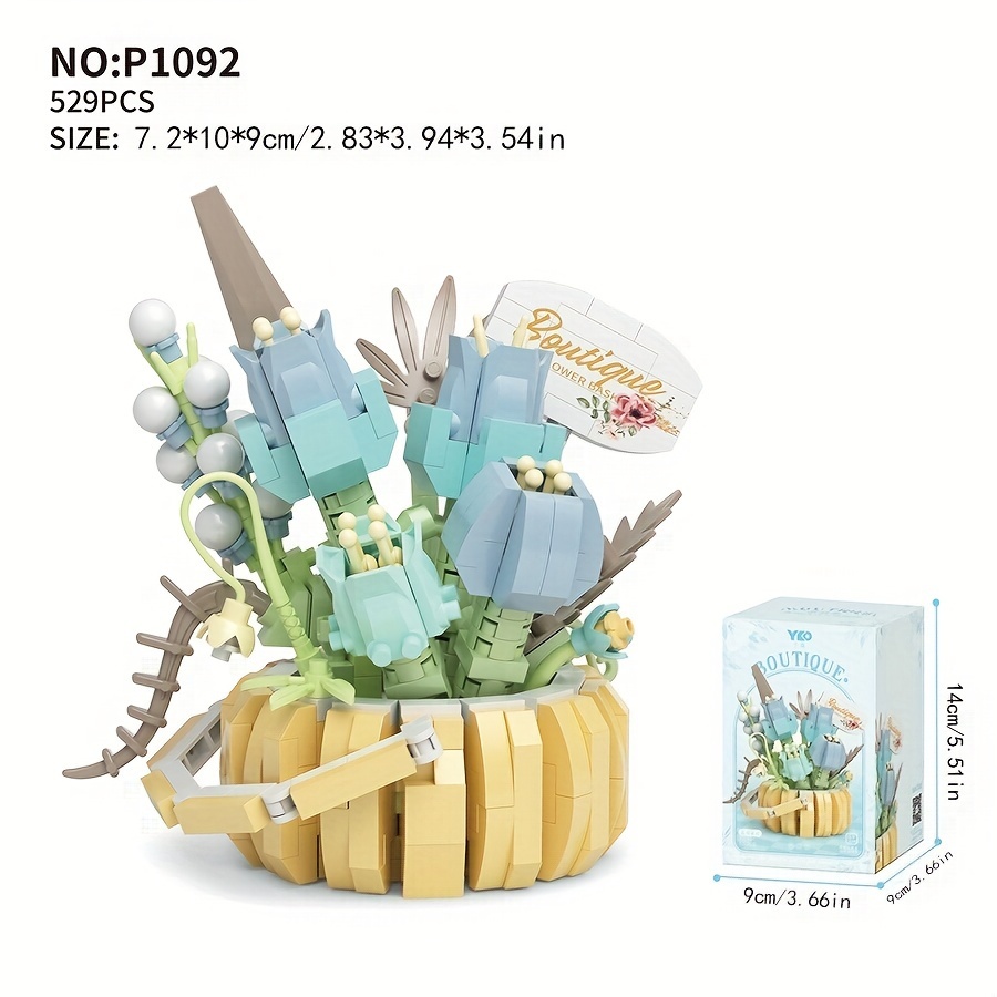 Flower Basket Sunflower Toy Easter Sunflower Potted Plant Desktop Decoration