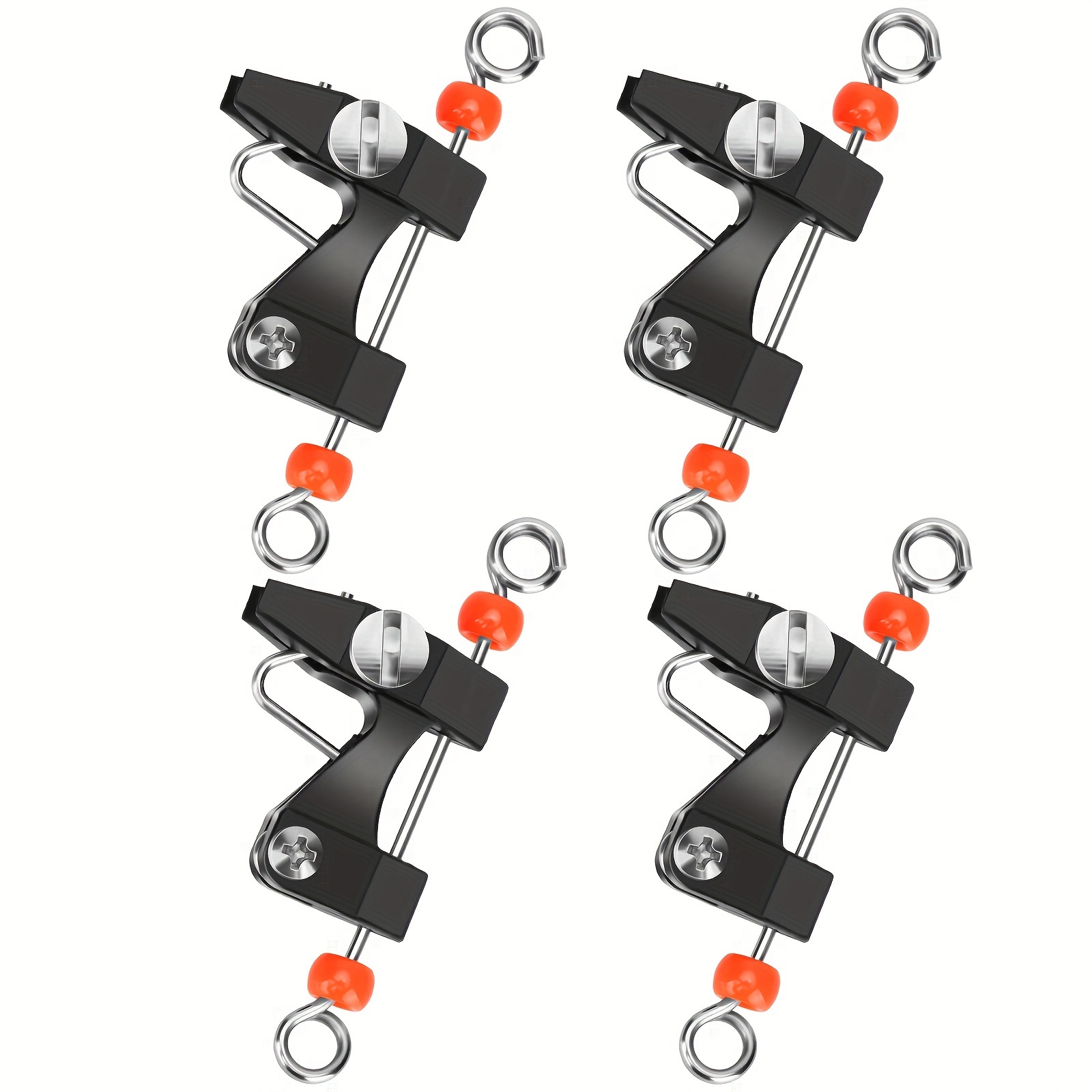 TEMU 4pcs Downrigger Release Clips, Planer Board Clips, Adjustable Line Clip, Heavy Tension Snap Release Clips