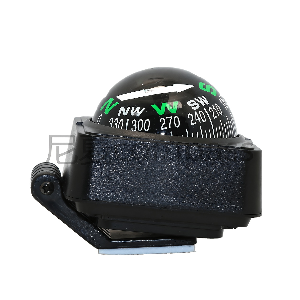 TEMU Foldable Suction Cup Car Compass, Rotating Dashboard Direction Indicator For Vehicle Interior Decor And Road Trips| Car Compass, Dashboard