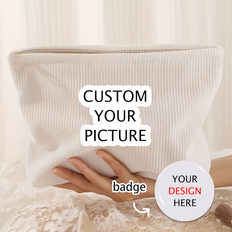 E-shop Anpassbare Cord-Make-up- und runde Abzeichen, mit denen Sie Ihren Text, Fotos oder Bilder für eine personalisierte Ausführung hinzufügen können