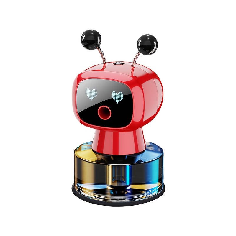 robot smart car air freshener usb charging design automatic fragrance spraying when the car   and stops ai     in   levels of fragrance concentration   adjusted at will ideal car decoration   Product details 5
