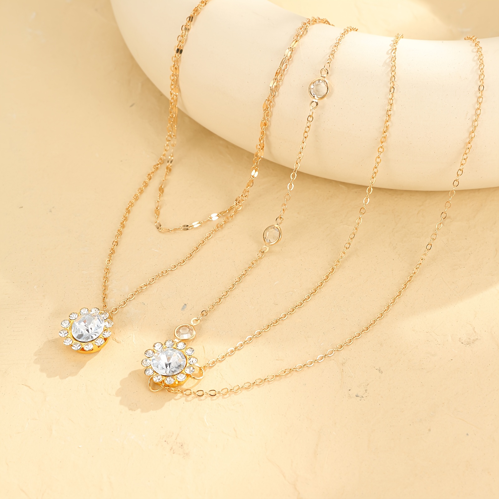1pc artificial crystal pendant bridal back chain fashion - Temu Qatar