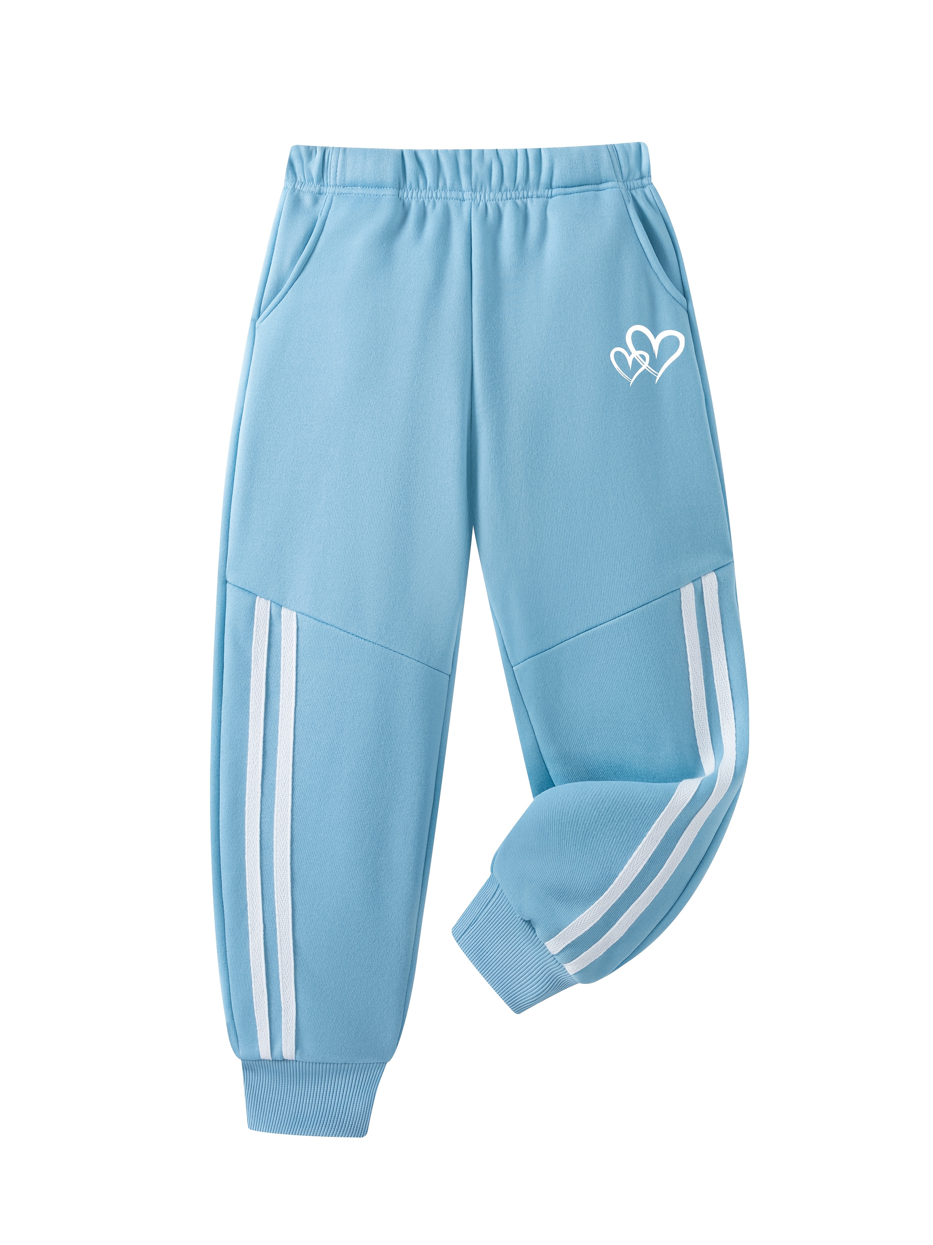 3-Pc Girls' Autumn Winter Jogging Sweatpants Set