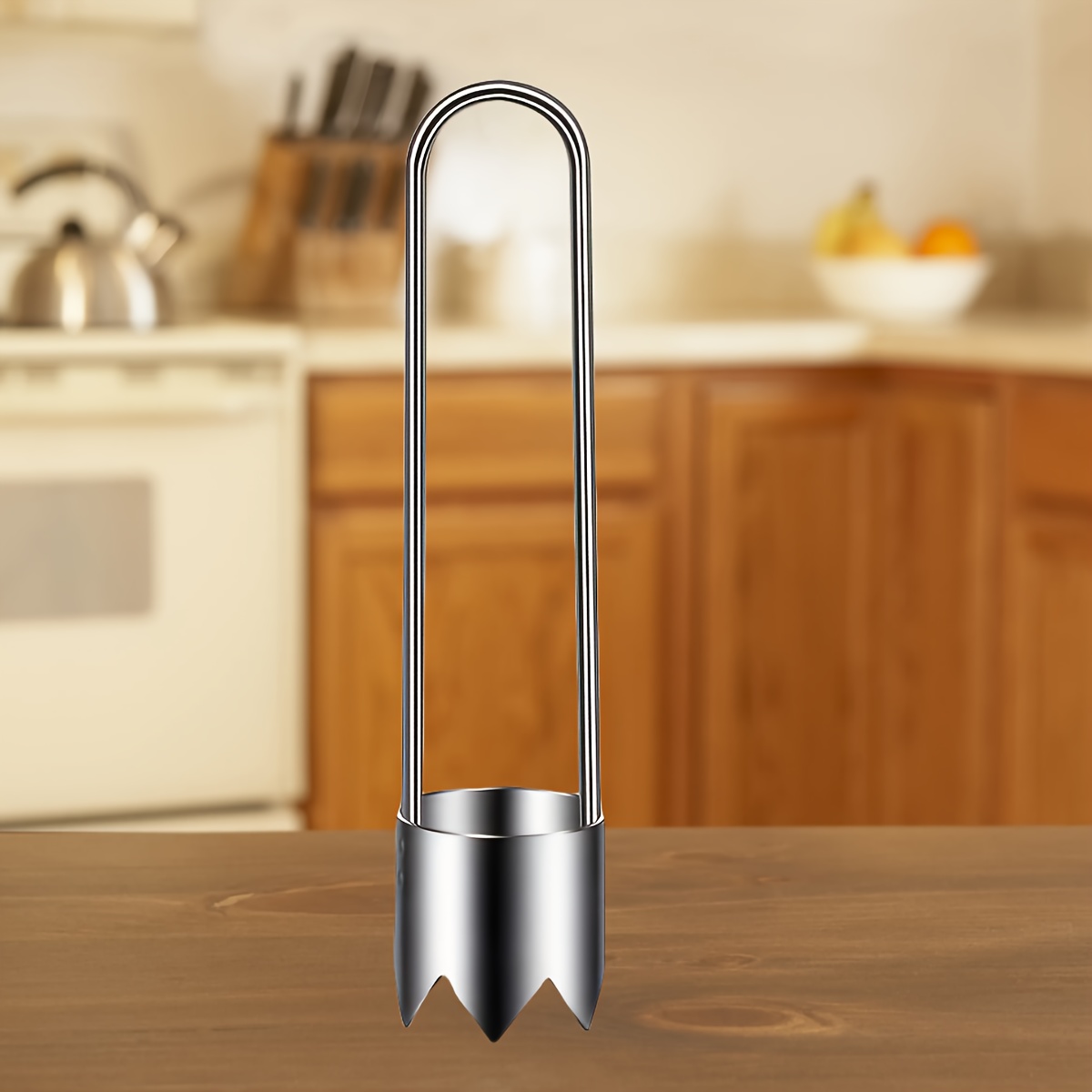 TEMU 1/2/3pcs Stainless Steel Fruit & Vegetable Corer Tool - Kitchen Gadget For , Bell Peppers, , Tomatoes, - Durable, Easy-to-use Core Remover For ,