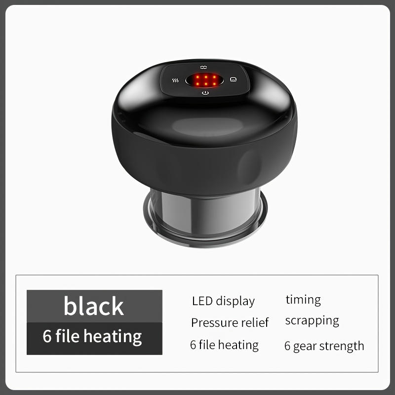 Electric Cupping Set With 3 Color Options, Featuring Multiple For Intelligent Vacuum Relaxation, Adjustable Temperature, And Strong Suction For Home Use, Suitable For The Back, Legs, And Shoulders, In