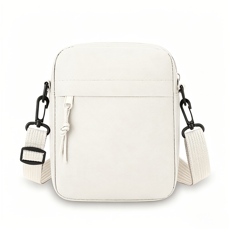 TEMU 2026 New Single Shoulder Bag - Neutralmen's And Women' Shoulder Crossbody Bag, Purecolor Single Shoulder Mini Square Bag, Casual Andlightweight