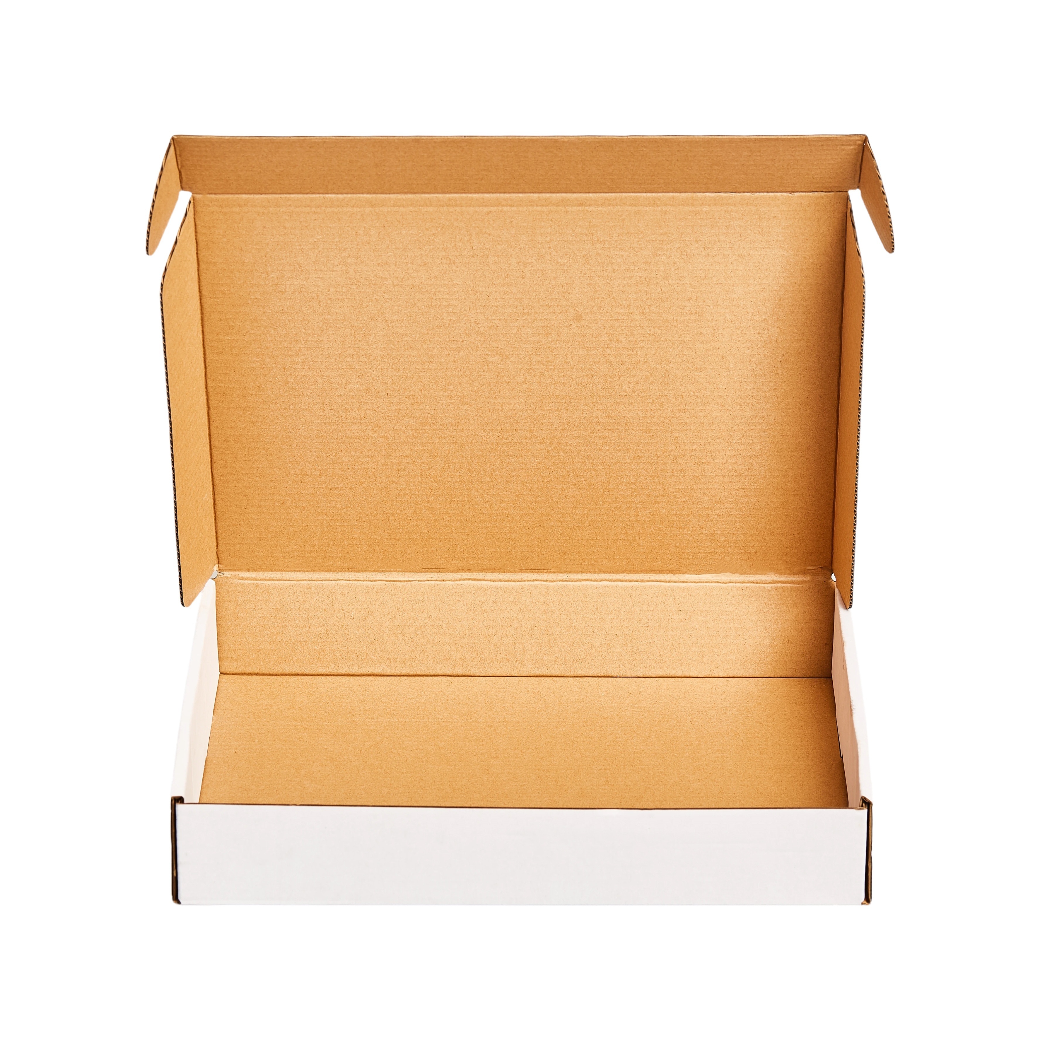 5x4x3 Inch White Corrugated Cardboard Boxes 200 Pack Mailers 200