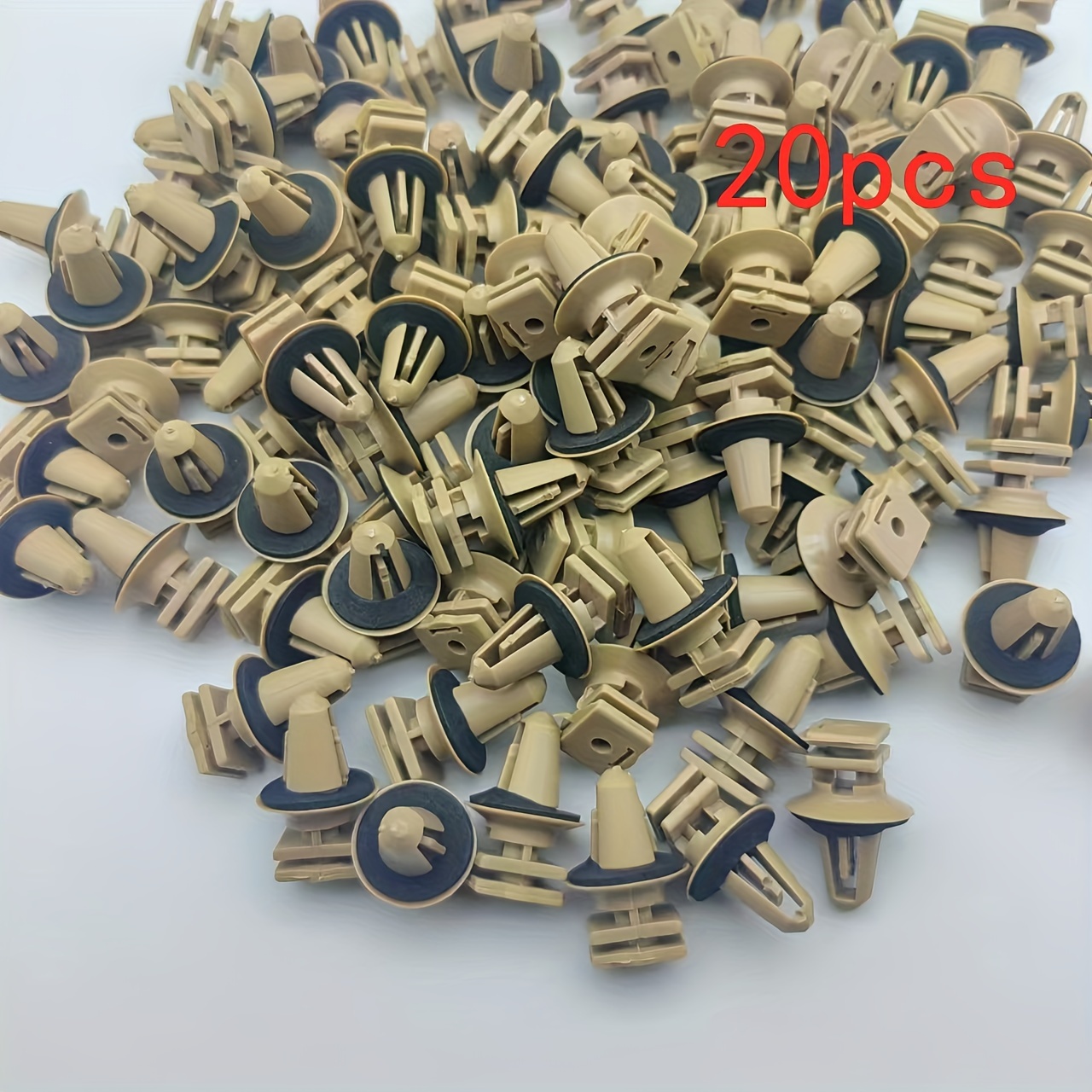 20pcs Suitable For Door Guide Rail Plastic Clips, Door Fence Panel Fasteners, Automotive Fasteners, Car Clips