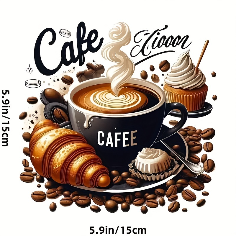 Stickers - Afternoon Tea - Suitable For Cars, Laptops, Trucks, Motorcycles - Covering And Door Decor