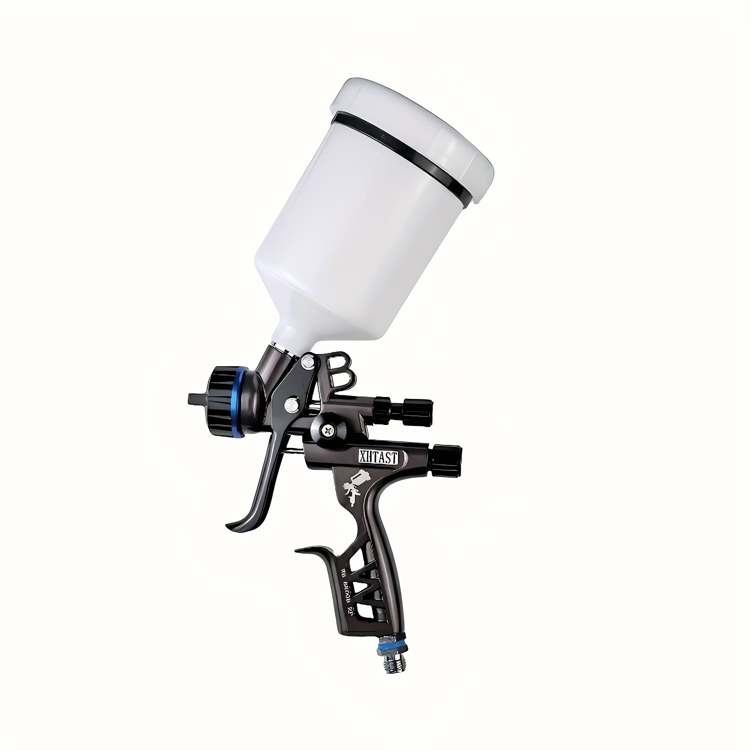 High-end Automotive Paint Spray Gun Features A 1.3mm Low-pressure High Atomization Technology, With An Anodized Body, Suitable For Large Area Spraying Tasks On Vehicles