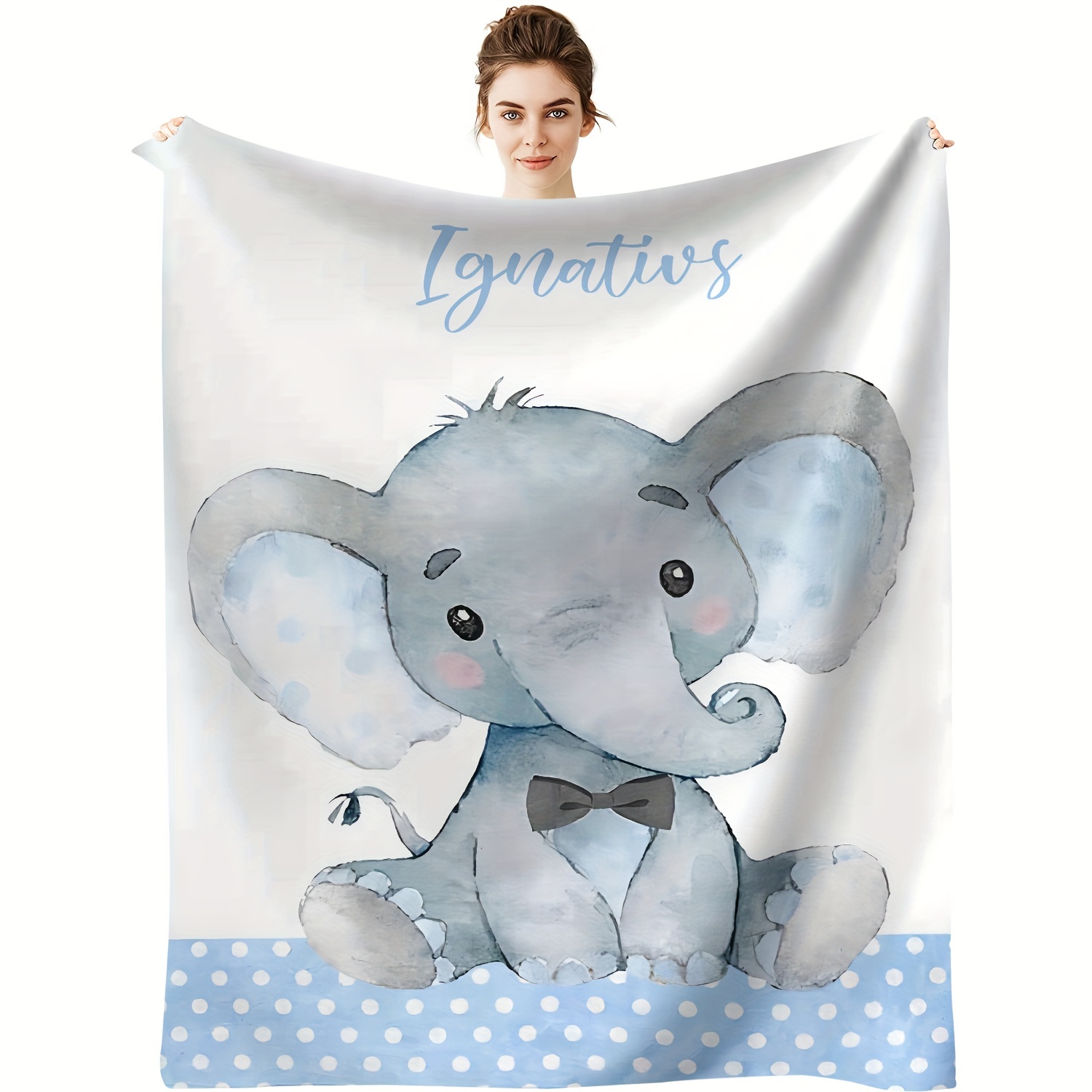 

1pc Custom Blanket Blanket Personalized Blanket Blanket Sofa Blanket