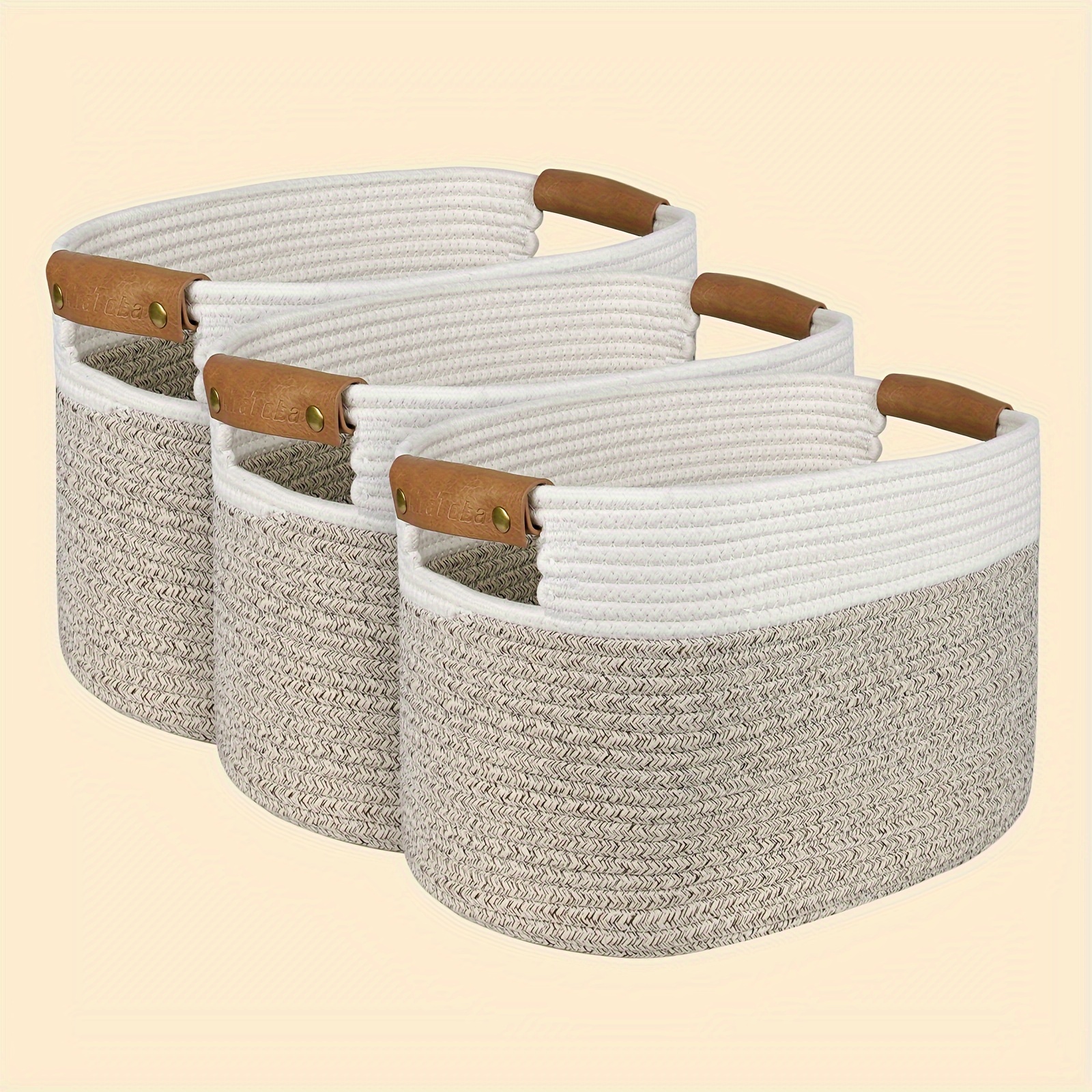 

Aivatoba 3/6pcs , For Organizing, 38.1x25.4x24.1cm(15x10x9.5in) , Organizing , Clothes