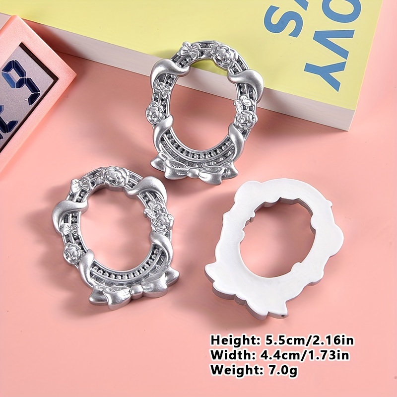 5pcs Mixed Resin Photo Frames Dollhouse Accessories