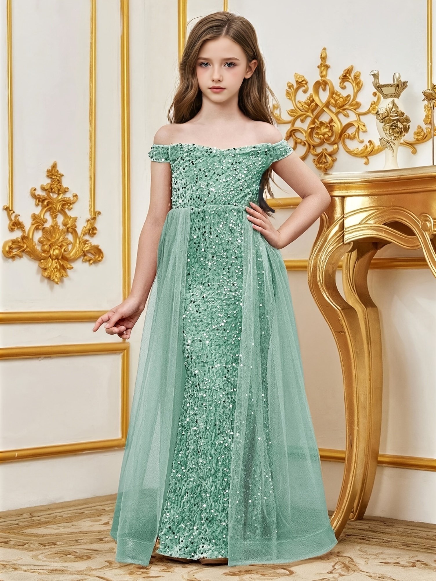 white christmas dresses The Romantic Pink Mermaid Costume Dress – Luxury Kids Costume by Teresita  Orillac – Joy Costumes