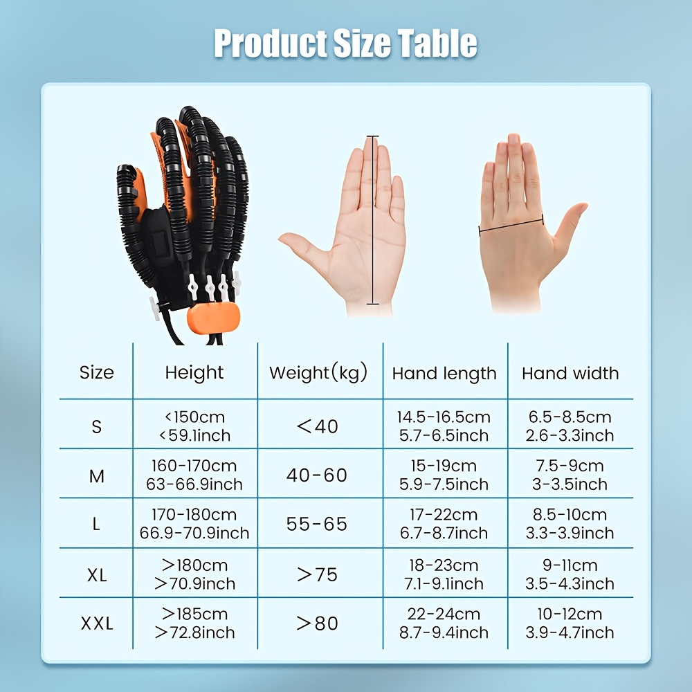 robot pour mains - usb, non rechargeables, conçus pour les exercices de fonction des  , fabriqués en plastique durable. ces   dapprentissage     flexibles et adaptés aux entraînements Détails du produit 0