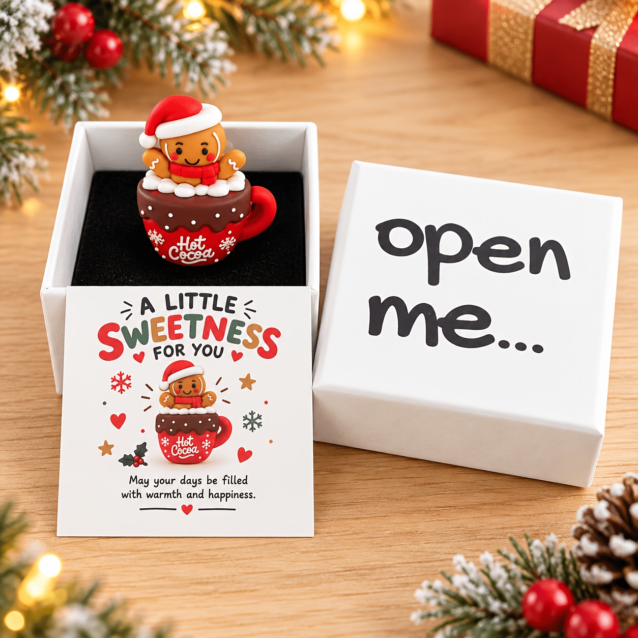 TEMU Mini , A Little For You Christmas-themed Gift, Holiday-themed Suitable For , , Colleagues For Christmas Exchanges, Birthday Thanks, And Holiday