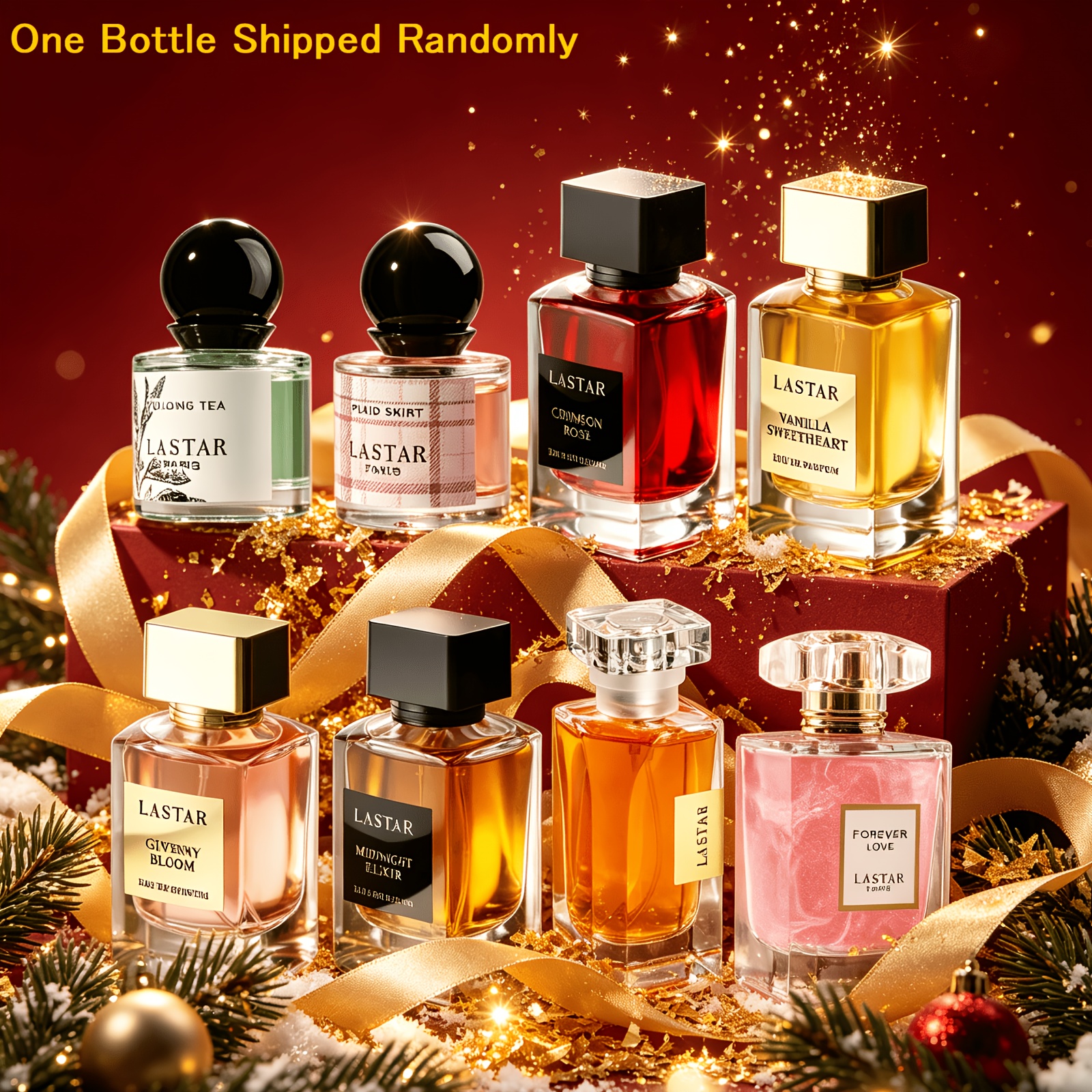 Image of Lastar Women Luxury Long Lasting Perfume, Vanilla Fragrance, Floral, Gourmand, Fruity & Scents, Holiday Gift For Halloween Christmas, 1 Bottle At Random.
