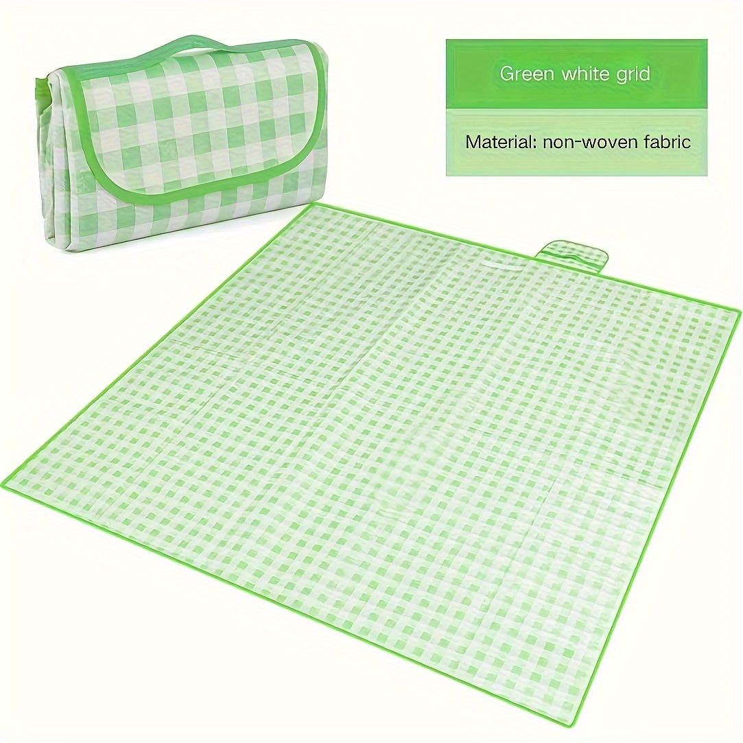 

1pc Portable Picnic Mat, Moisture-proof Tent Floor Mat, For Outdoor Outing Picnic, Beach Spring Trip