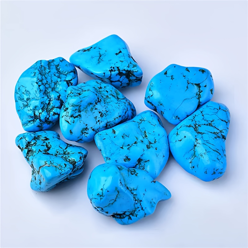 

1pc Turquoise Stone - Large Particle, Fragrance-enhancing Mineral For Jewelry Making & Home Decor