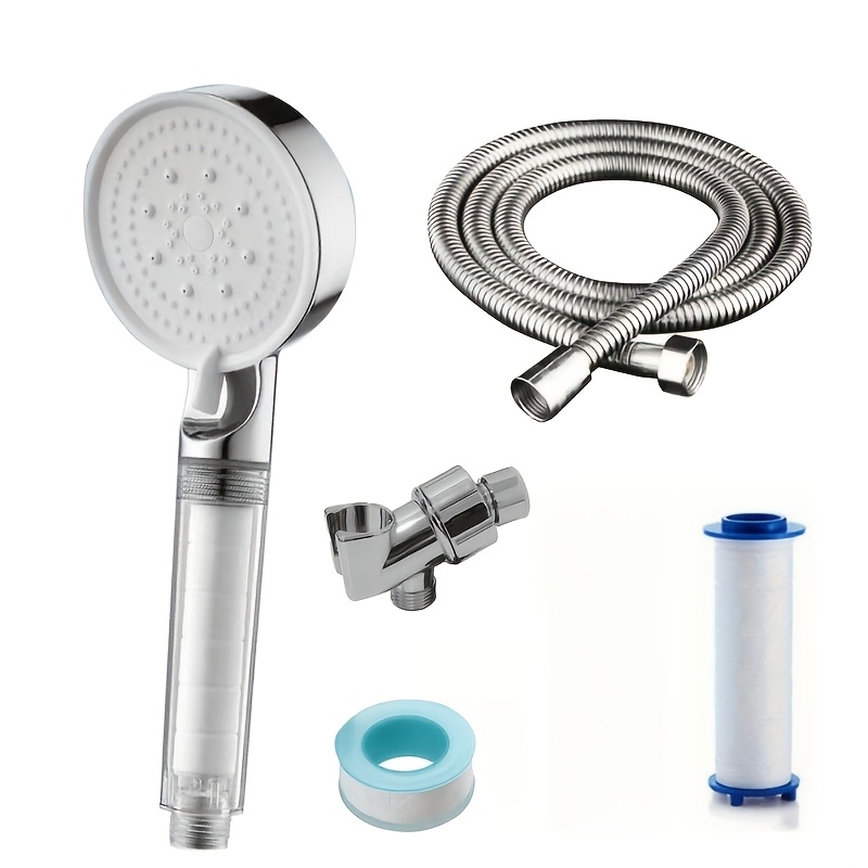 Shower Head Hose Replacement – 59" Or 78" Braided Hand Shower Hose, Universal 1/2" Fit For Bathroom, RV, Dorm & Outdoor