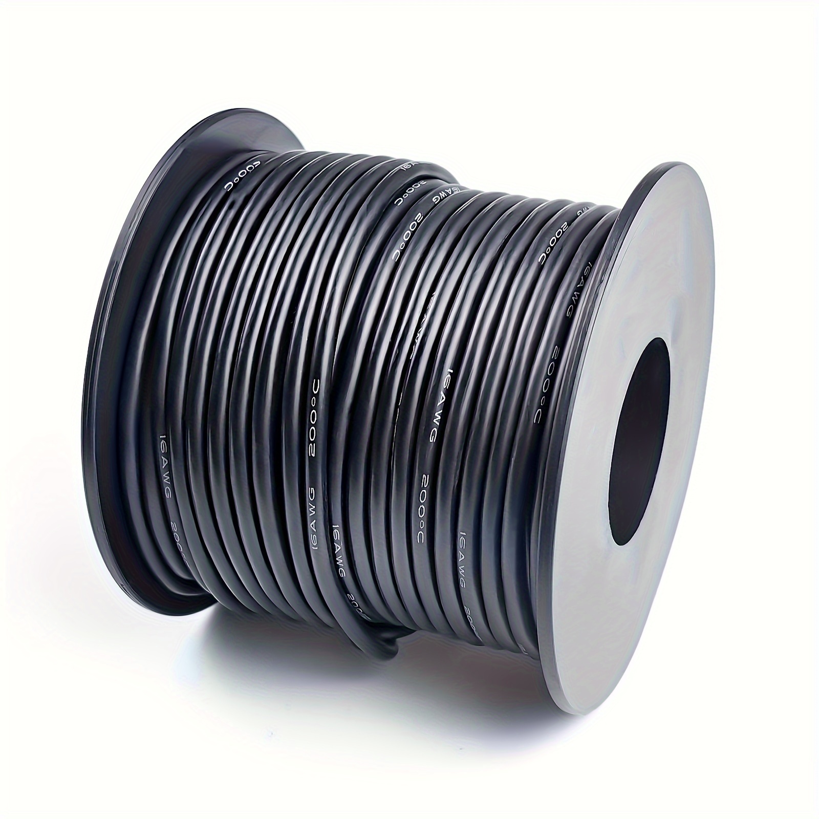 16 Gauge Wire Stranded Electrical Wire 16 AWG Electric Hook Up Wire Kit  Flexible Silicone Tinned Copper Wires, OD:2.5mm, 5 Colors 13.1ft Each, with