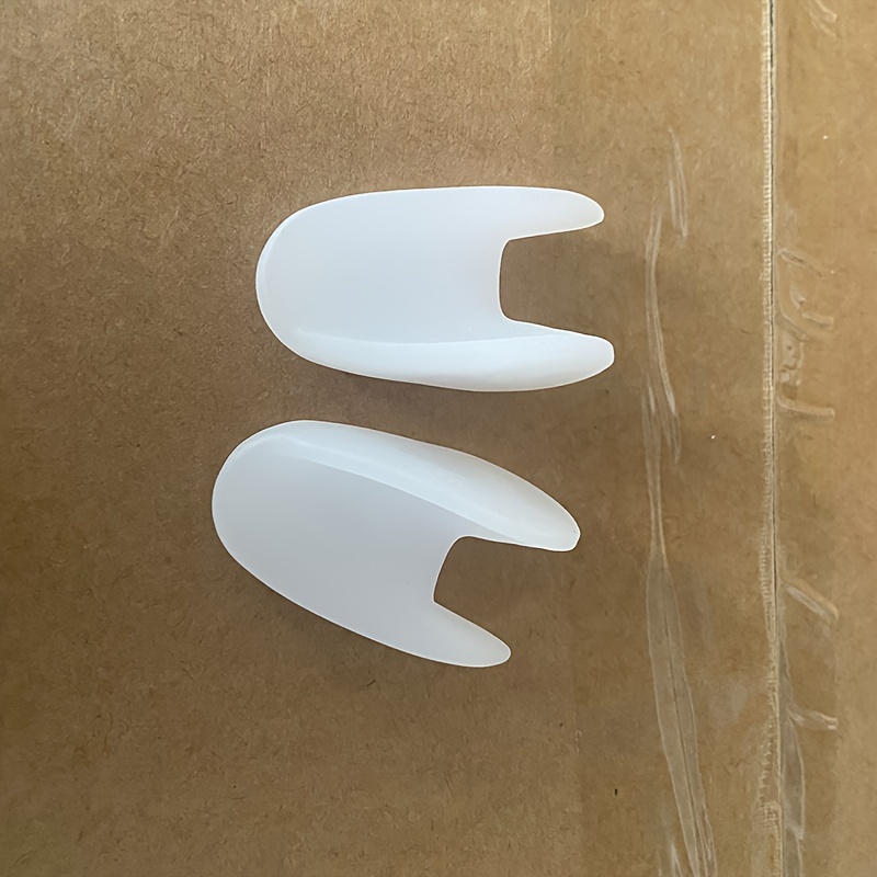 Image of 1 Pair (2pcs) A-shaped Toe Separator, Washable & Reusable