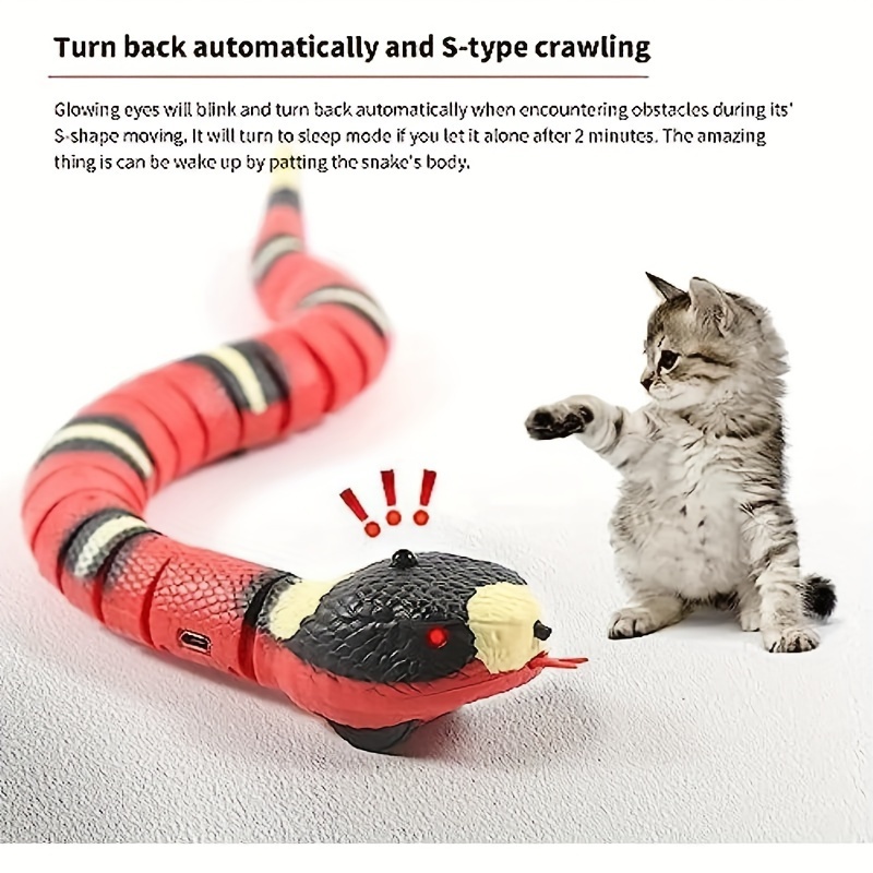 Remote control snake cat hot sale toy