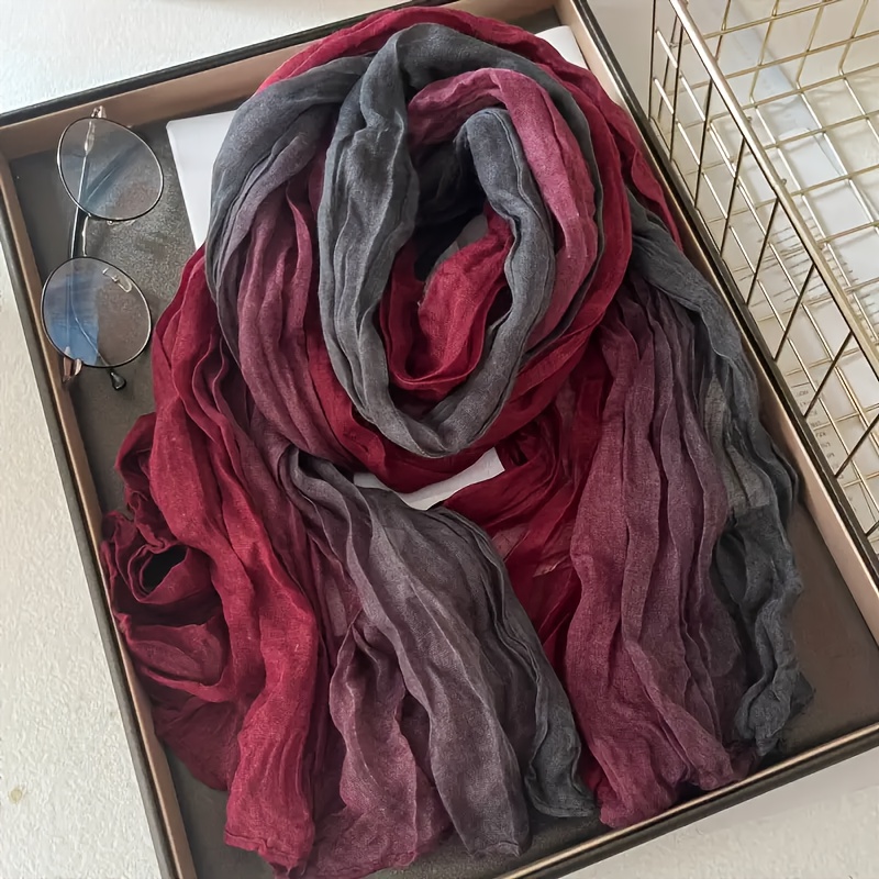 TEMU Pañuelo de cabeza estilo entrelazado multicolor Simple Vacation, 1 , para de y de . Ideal para adoptan la estética minimalista y las tendencias