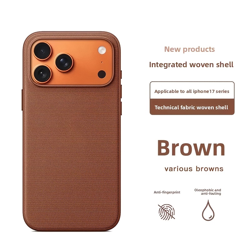 TEMU Phone Case - Phone Case Designed For Iphone 17 Pro Max And 17 Pro, Made With Official Tech Fabric For Protection, Includes Control Button,