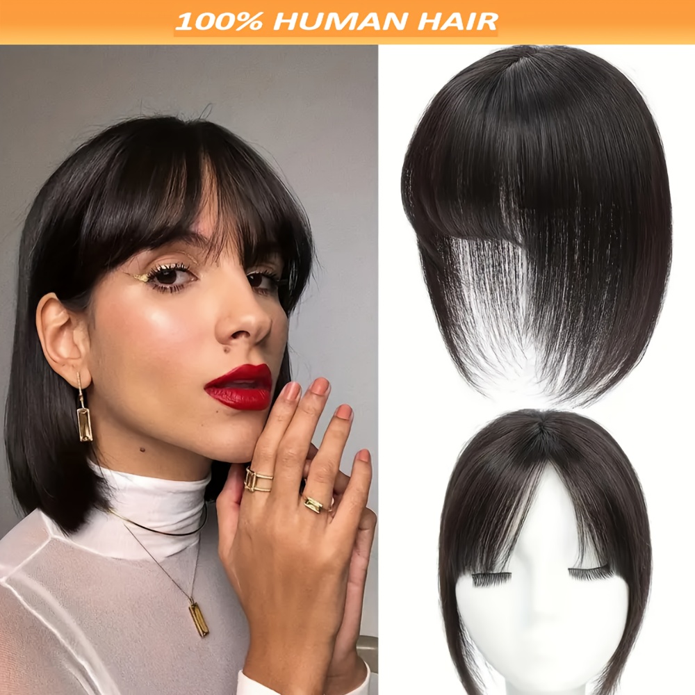 

Hair Toppers For Women 100% Human Hair Pieces For Women With Thinning Hair Human Hair Toppers Top Hair Extensions Upgrade Swiss Topper For Thinning Hair (12-16 Inch, Natural Color)