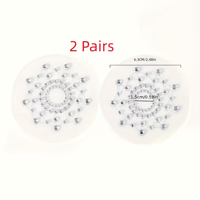 Of Elegant Geometric - Transparent, Self-adhesive, Breathable Bra Additions For And Support, No Printing, Non-textile Materials, Support Breathable Material