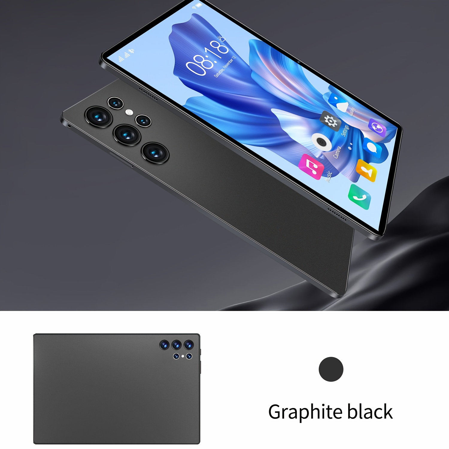10.1-инчов Android 13 Таблет, 4GB RAM 64GB ROM, 1920*1200, 5MP+8MP Двойна Камера, Wifi & Bluetooth, Подходящ за Офис и Училище