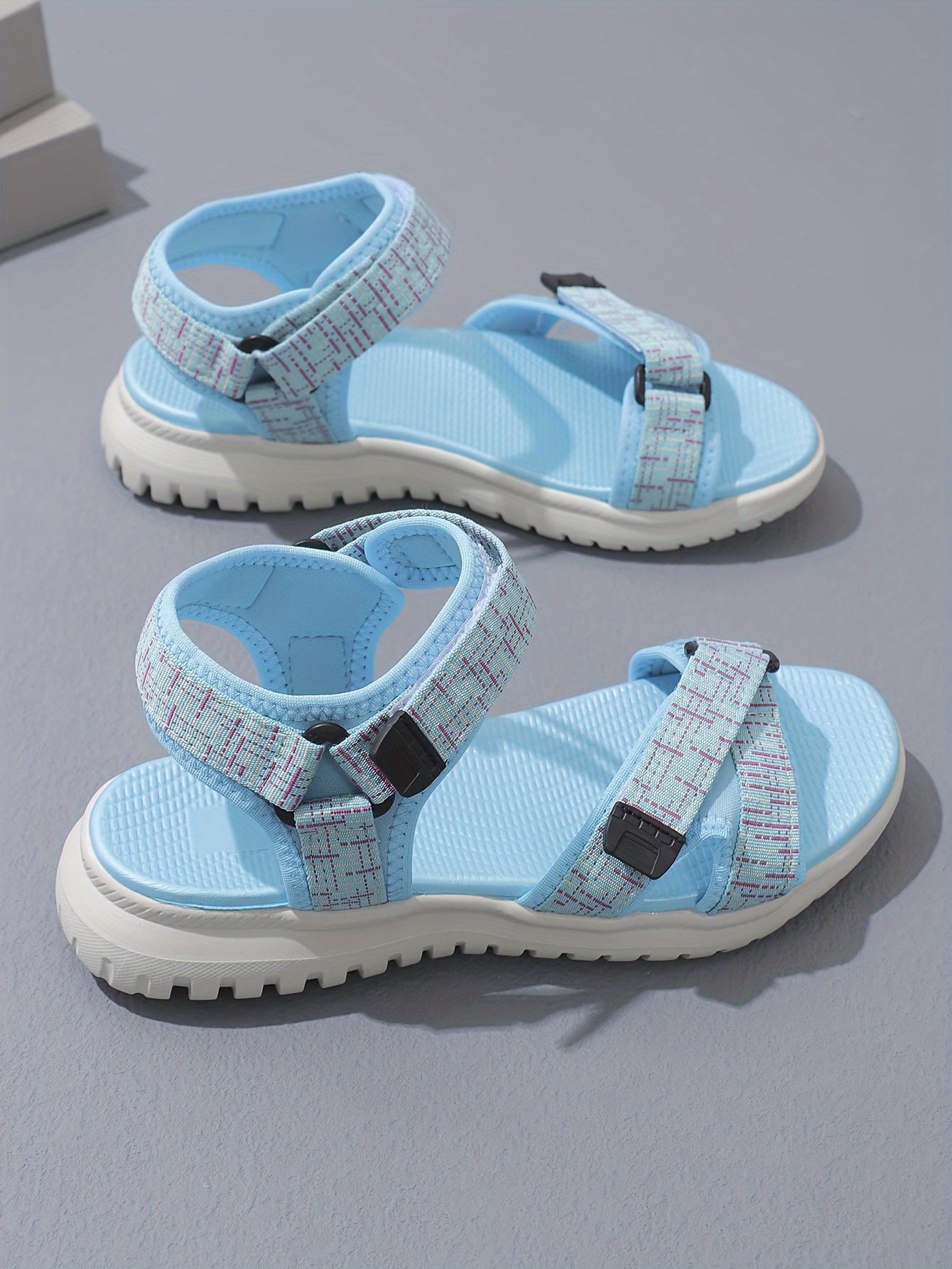 womens summer sports sandals comfortable soft sole with adjustable   walking shoes lightweight platform casual footwear Product details 16