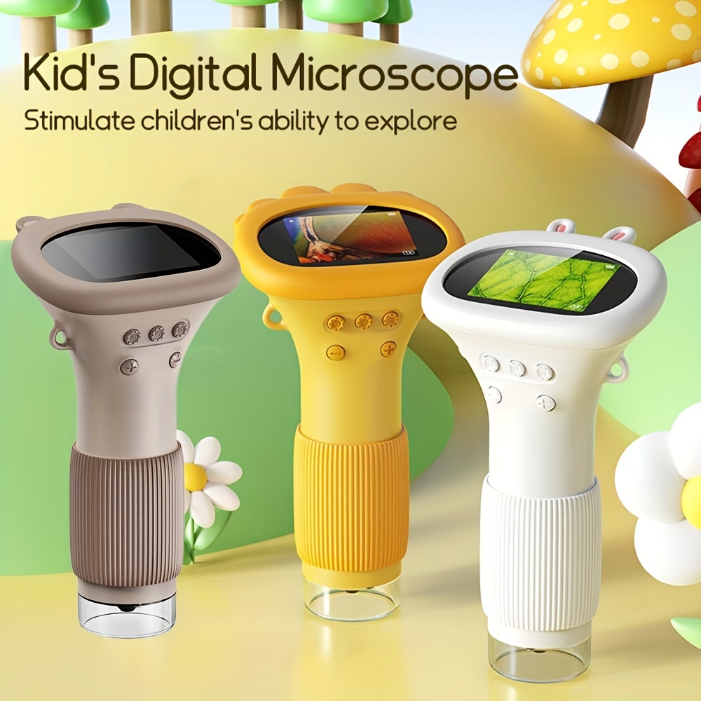 item picture portable hd mini usb microscope for kids ideal for science learning and outdoor exploration   students   to school and as birthday presents for boys and girls