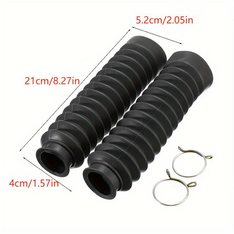 Dirt Bike Fork Protectors Motorcycle Fork Boots - Universal Rubber Dust Covers For Dirt Bikes & Off-Road Suzuki Yamaha Kawasaki Fork Boots