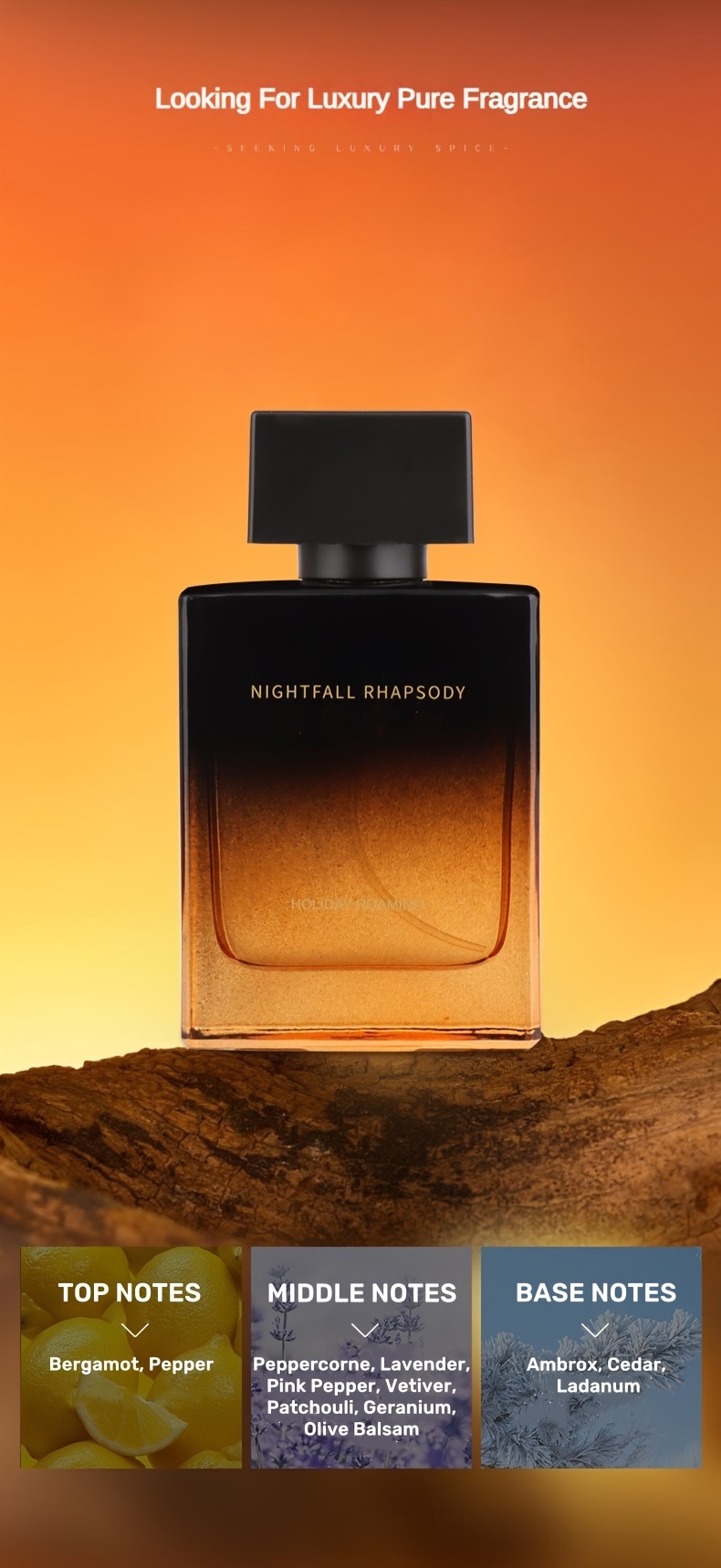mens cologne 50ml citrus scent essential oil no paraben travel details 2